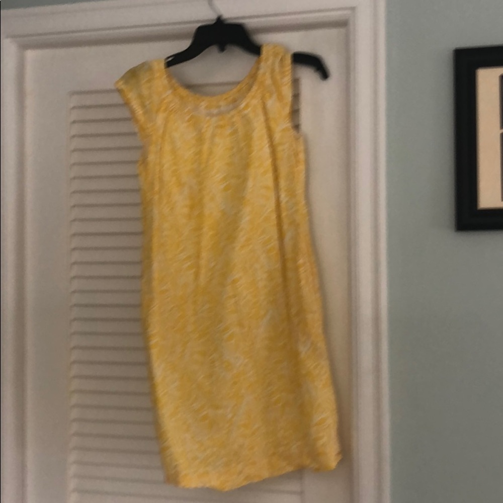 Lilly Pulitzer yellow dress xs